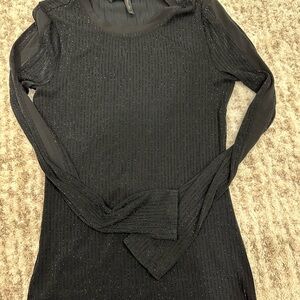 Bcbg Strech black sparkling too size Xs